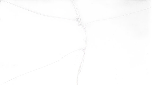 Realistic impact fracture with shattered glass debris PNG