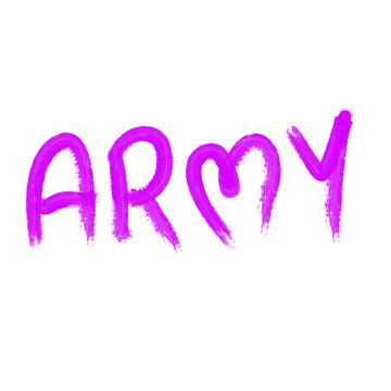 Army words of bts
