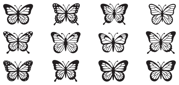Dynamic wing icons for automotive racing and fast movement vector illustration eps 10