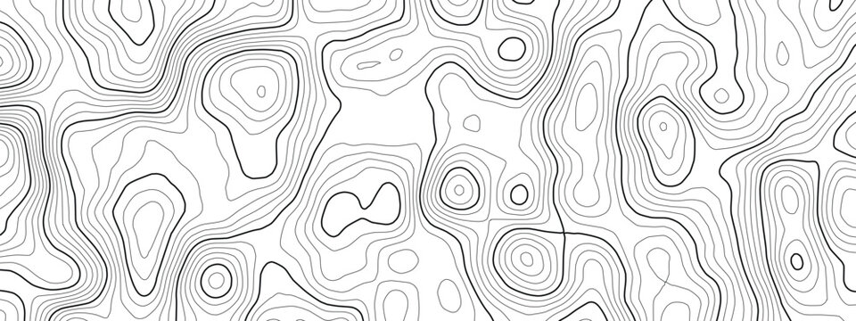 Radar chart and nautical map of ocean topography with sonar. Patterns for navigation design world floor plan through topographic vectors. Sea depth mapping graphic illustration on navy.