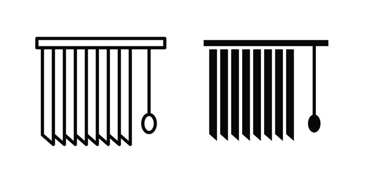 Blinds open icon