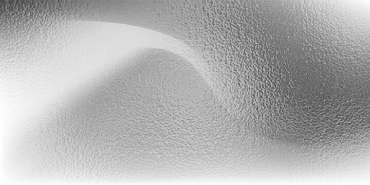 Silver foil metallic texture with glossy gray steel surface. Frosted glass blur effect, soft glare reflections, bright polished metal look. Aluminum or chrome glistening for luxury, tech, design