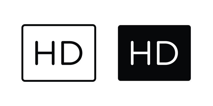 High definition icon