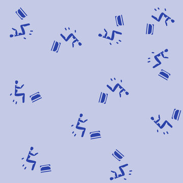 dumbbell kickbacks fitness exercise arm glyph vector seamless pattern. dumbbell kickbacks fitness exercise arm thin illustration