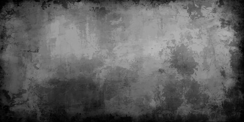 Obraz premium Dark Abstract Grunge Wall Background with Rough Vintage Texture Design