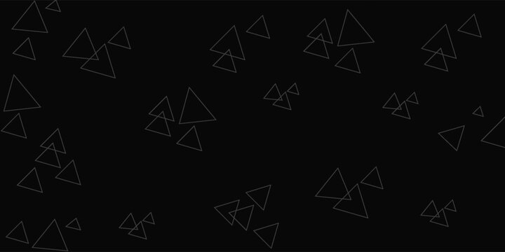 Long seamless background with repeating triangle