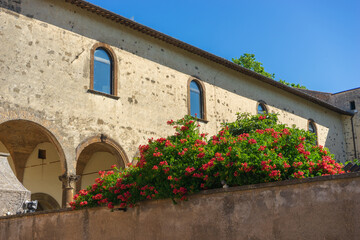 Fototapeta premium Grottaferrata. Abbazia di San Nilo
