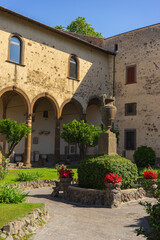 Naklejka premium Grottaferrata. Abbazia di San Nilo