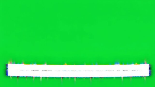VHS Static Noise Green Screen Overlay
