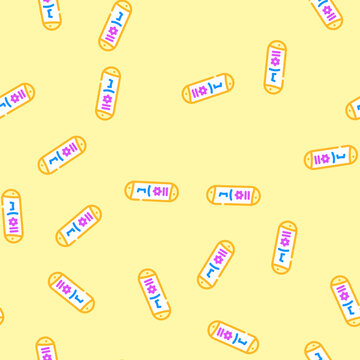 mezuzah doorpost vector seamless pattern mezuzah doorpost sign illustration