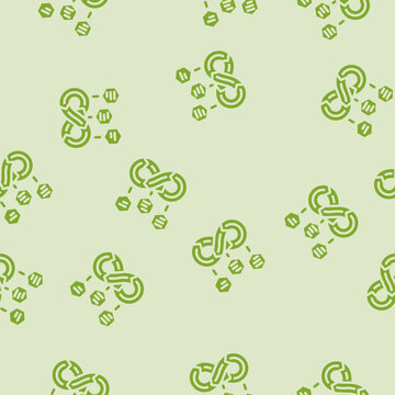 devops software glyph vector seamless pattern. devops software thin illustration