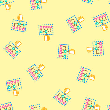 serverless architecture software vector seamless pattern serverless architecture software sign illustration
