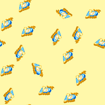 zeus greek god mythology isometric seamless pattern. zeus greek god mythology sign illustration