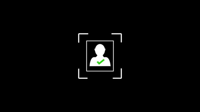 scanning the profile ID and proving it to be correct animation.