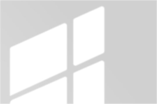 Realistic window shadow overlay effect for graphic design projects and mockups