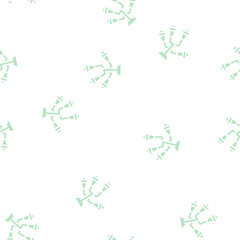 Obraz premium design chandelier glyph vector seamless pattern. design chandelier signthin illustration