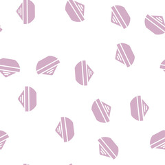 Fototapeta premium cool porridge glyph vector seamless pattern. cool porridge signthin illustration