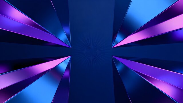 Abstract geometric pattern with neon colors