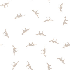 aurora ceratops dinosaur glyph vector seamless pattern. aurora ceratops dinosaur signthin illustration © sevector