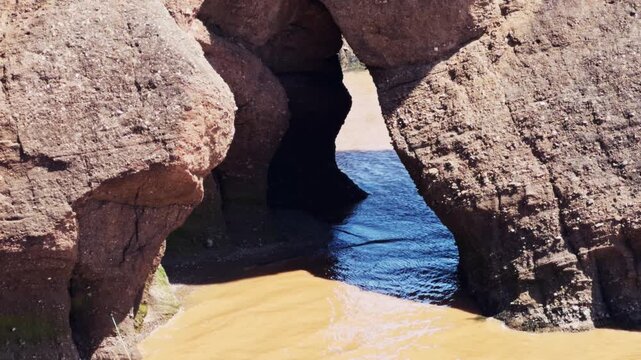 Watch the unique Flowerpot Rocks of Hopewell Cape at sunrise. Experience the changes in water level during low tide in the Bay of Fundy