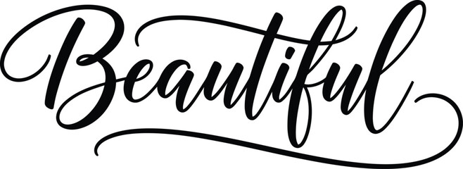 Elegant typography design with transparent background beautiful calligraphy © AKASH