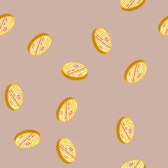 jupiter planet isometric seamless pattern. jupiter planet sign illustration © sevector