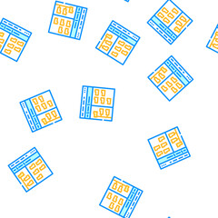 Fototapeta premium directory folder vector seamless pattern directory folder sign illustration