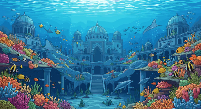 Atlantis Fantasy」の写真素材 | 9,444件の無料イラスト画像 | Adobe Stock