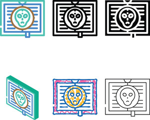 speculative fiction literature styles color icon vector. speculative fiction literature sign. isolated symbol illustration © sevector