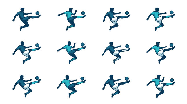 Action-packed sequence of basketball players in dynamic movements and poses
