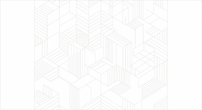Faint white QR code pattern with minimalist digital pixel matrix design on a light background.