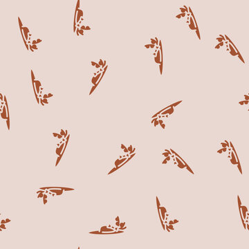 fascinator hat cap glyph vector seamless pattern. fascinator hat cap thin illustration