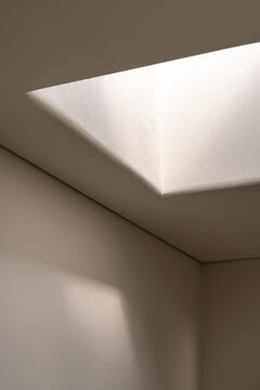 Skylight corner with soft light