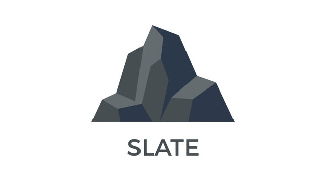 Slate Rock Geology Mineral.