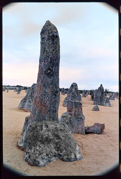 Unique Rocks at The Pinnacles Western Australia