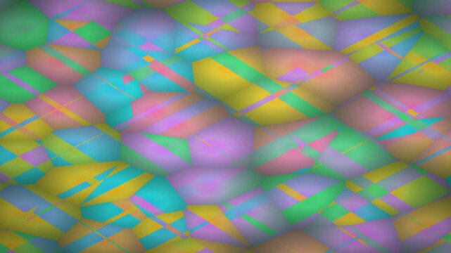 Colorful abstract bokeh circles with diagonal line pattern