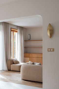 sofas in living room