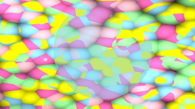 Colorful candy blocks pattern background