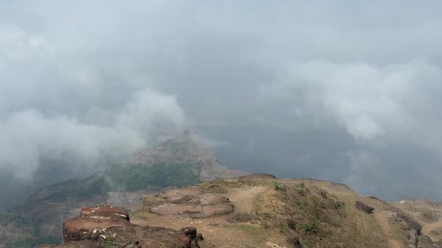 Rohida Peak timelapse capturing nature's ever-changing canvas
