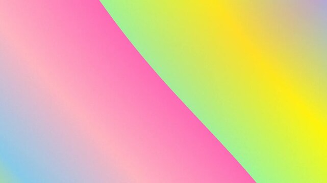 Pastel gradient background with horizontal color stripes in pink green and yellow