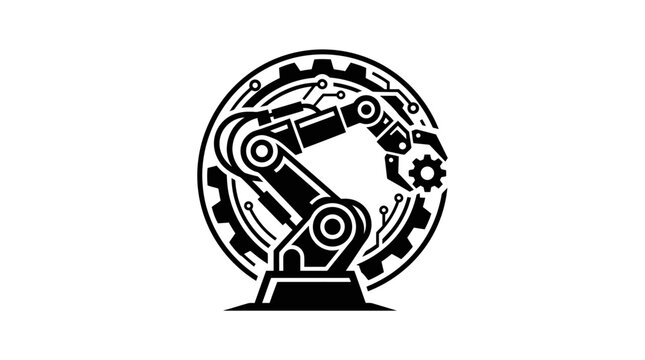 Robotic Arm Industrial Machine Design.