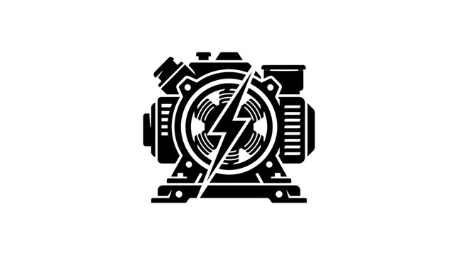 Electric Generator Industrial Power Machine.