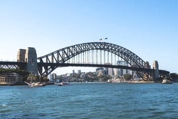 Fototapeta premium Sydney, Australia - 13 January 2026 : Sydney Harbour Bridge