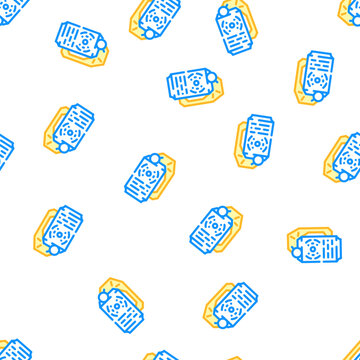 flashbang grenade vector seamless pattern flashbang grenade sign illustration