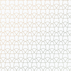 Obraz premium Elegant Islamic Geometric Gradient Pattern