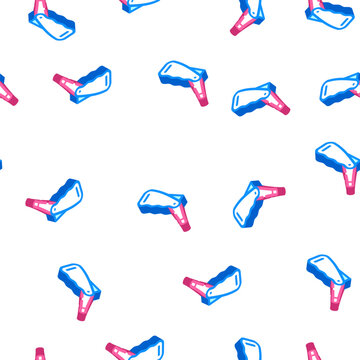 veterinary rectal thermometer isometric seamless pattern. veterinary rectal thermometer sign illustration