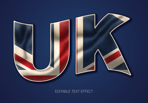 UK Text Effect