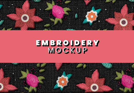 Embroidery Mockup