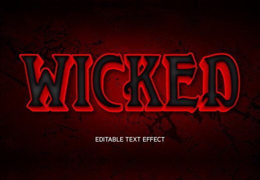 Wicked Text Effect