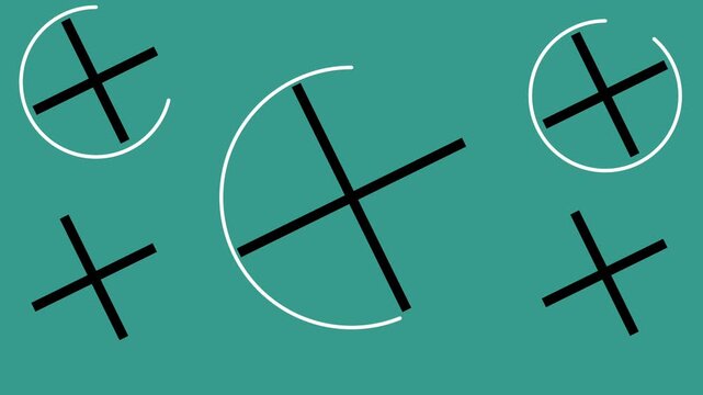 vector illustration of an arrow visual video hd 4k